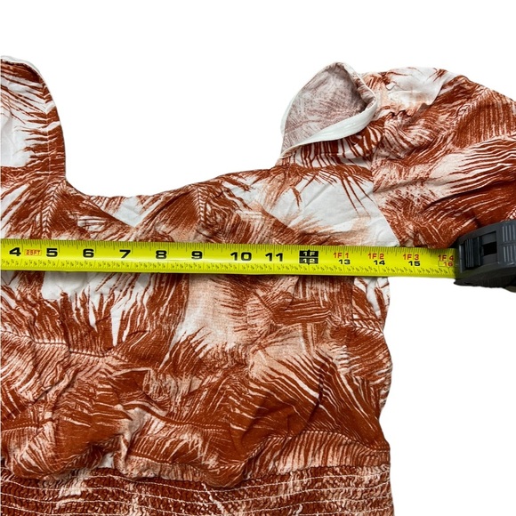 Roxy Medium tropical Crop Top Shirt - Picture 8 of 9